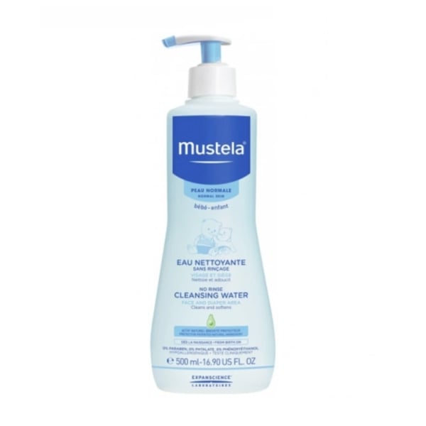 Mustela Bebé Água de Limpeza 500mL Preço especial 9,90€