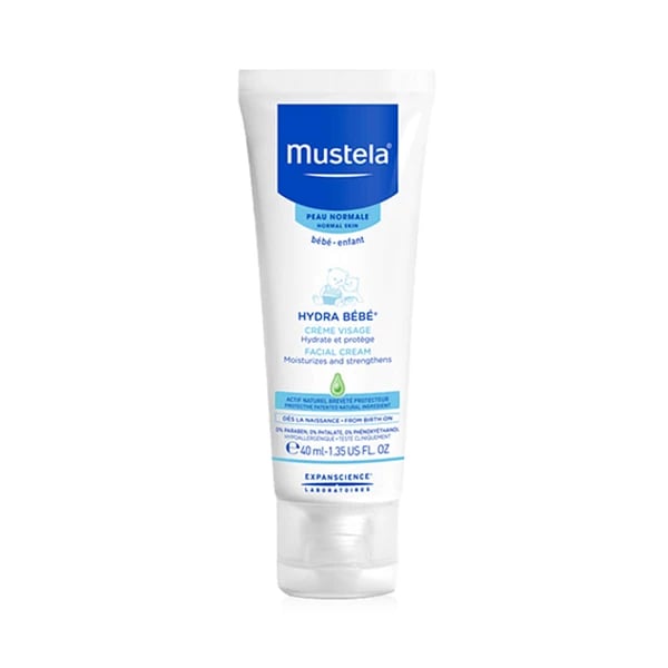 Mustela Bebe Pele Normal Creme Hydra Rosto 40mL