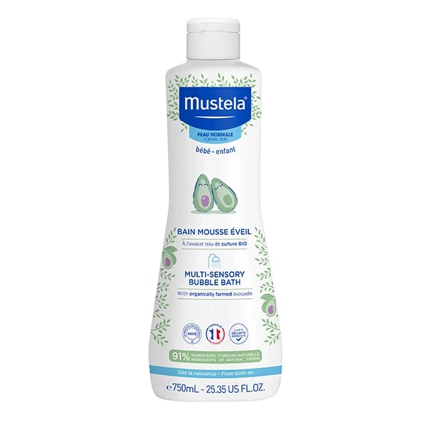 Mustela Bebé Espuma Banho Multissensorial Pele Normal 750mL com Preço especial de 14.90€