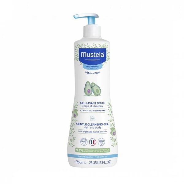Mustela Bebé Gel Lavante Suave Pele normal 750mL com Preço especial de 14.90€