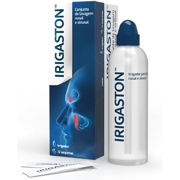Irigaston Irrigador Conjunto Lavagem Nasal e Sinusal com Desconto de 3€