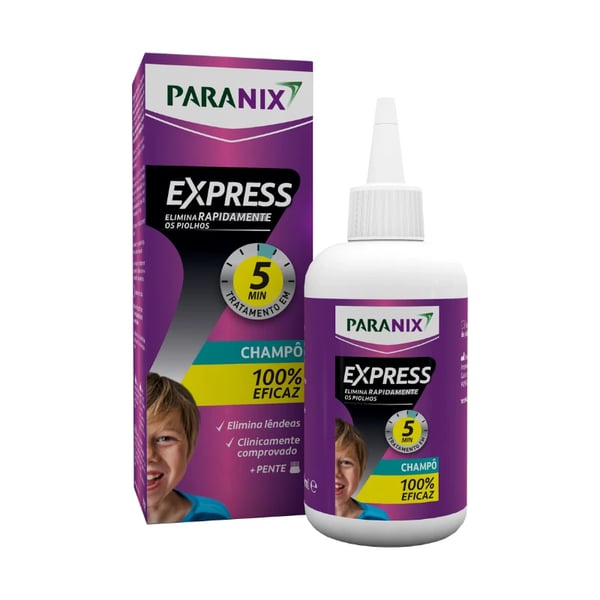 Paranix Express Champô Tratamento Piolhos 200mL