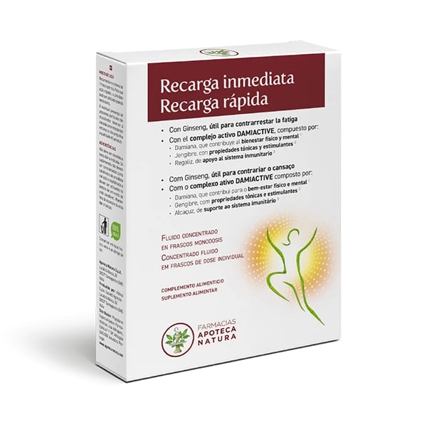 Apoteca Natura Recarga Rapida Fluido Concentrado 15g 10 Frascos