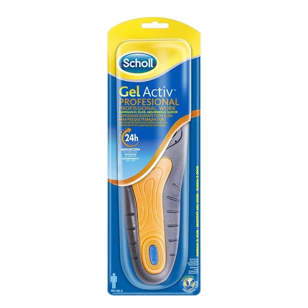 Scholl GelActiv Palmilha Profissional Homem TL