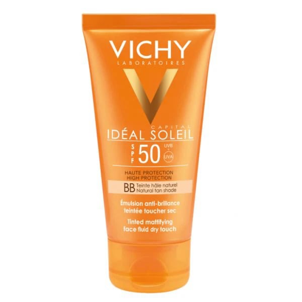 <mark>Vichy</mark> Ideal <mark>Soleil</mark> Creme BB Cor Seco spf50 50mL